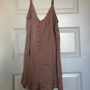 Button up Satin Dress